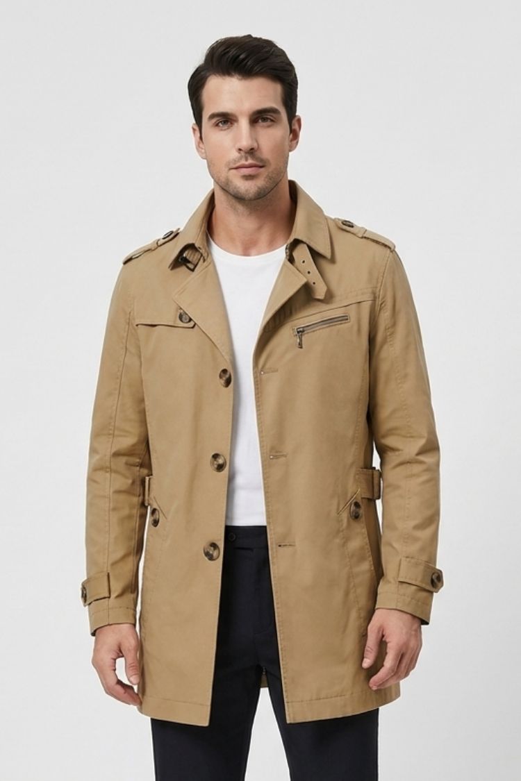 Men's Field Jacket | Double-Breasted