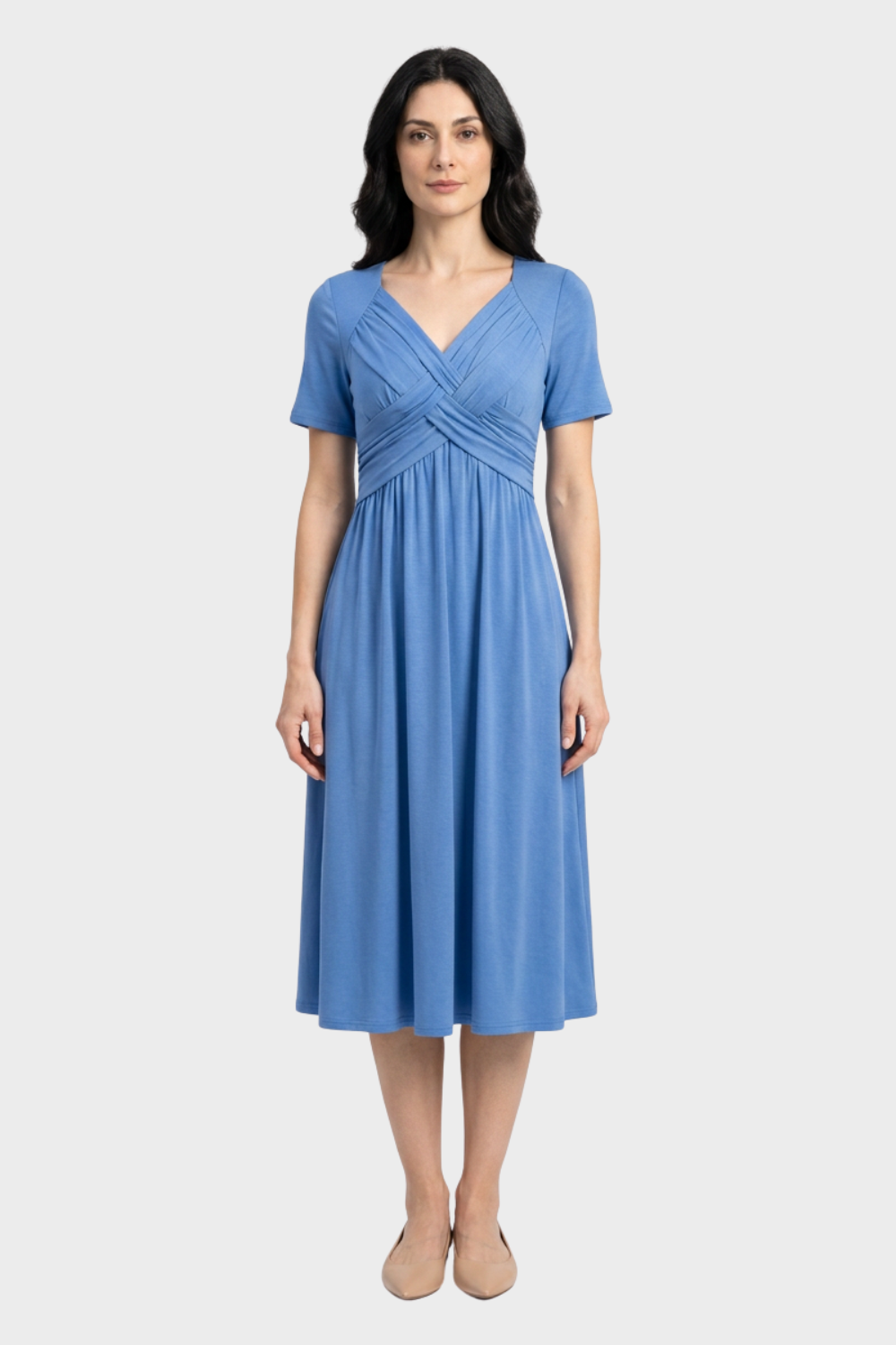 Women's Empire Midi | Cross-Front