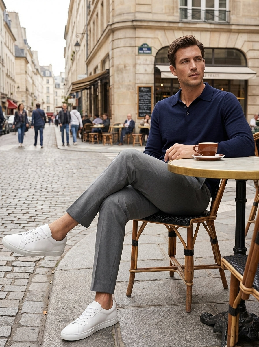 Men's Suit Trousers Slim Fit