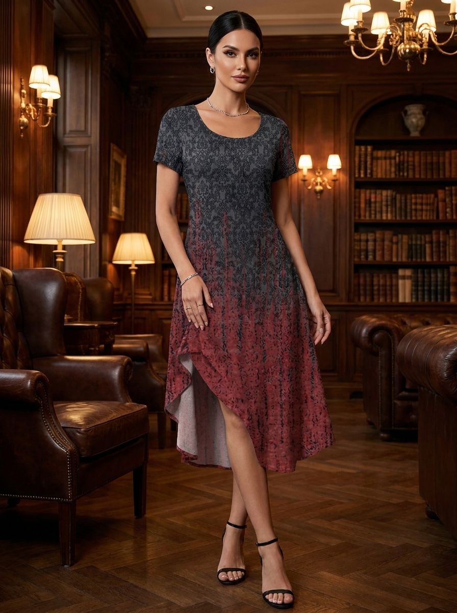Women's Boho Swing Dress | Print