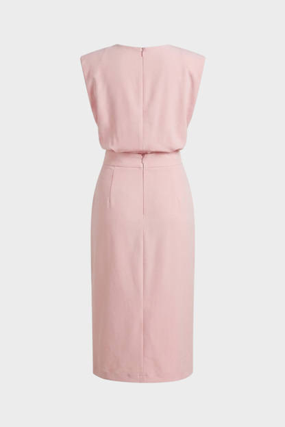 Women's Fitted Midi | Button Slit