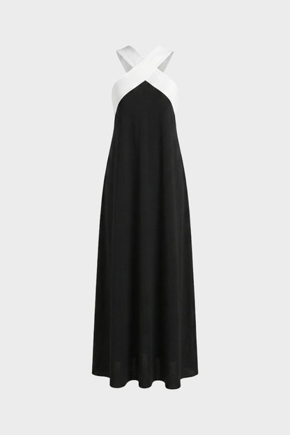 Women's Halter Maxi Dress | Sleeveless