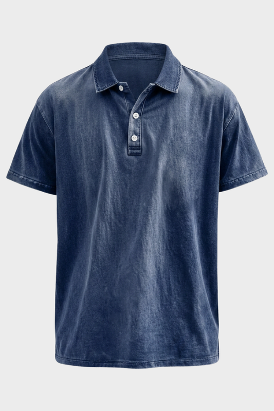 Men's Washed Polo Shirt | Vintage