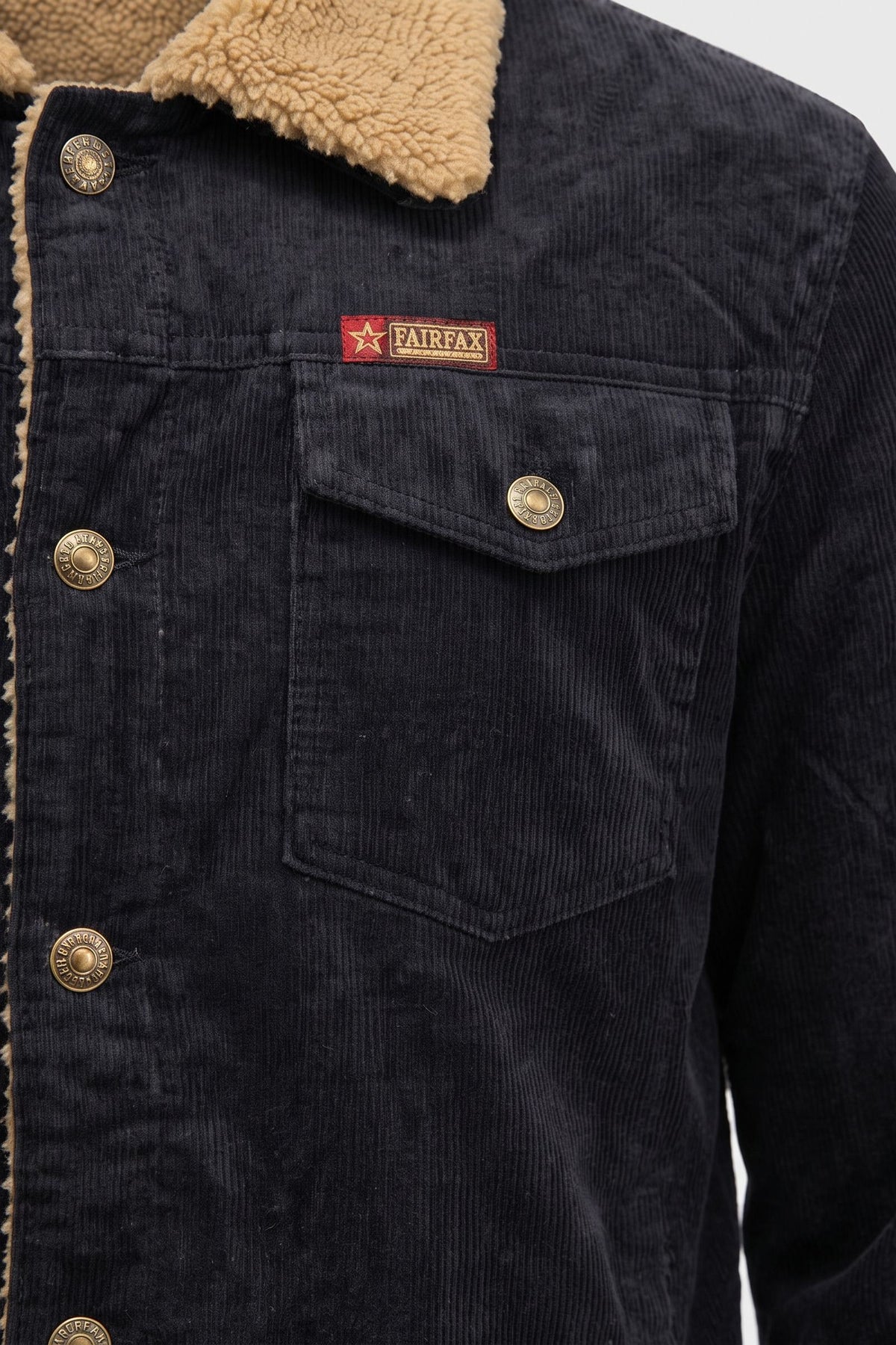 Men's Contrast Collar Jacket | Casual