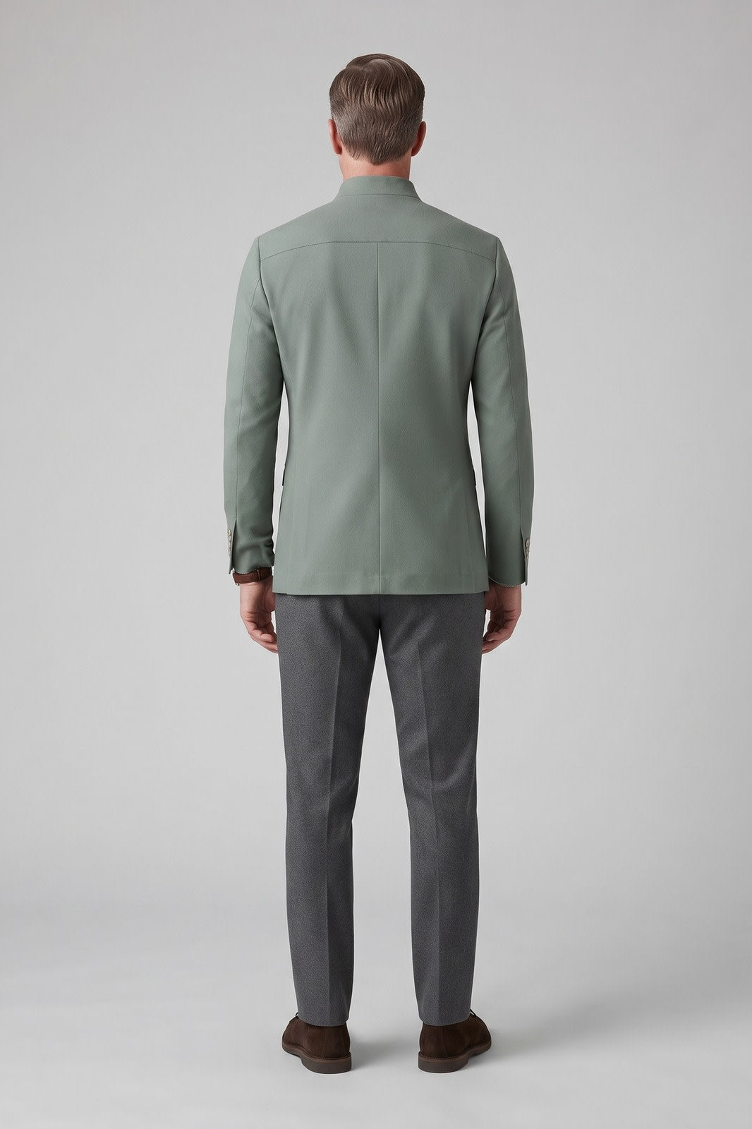 Men's Nehru Collar Blazer | Tailored Fit