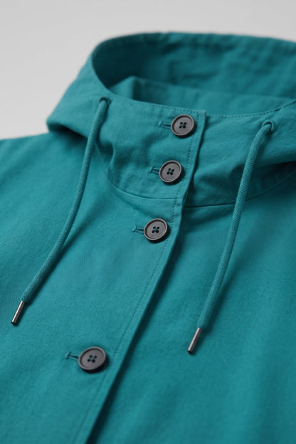 Women's Hooded Coat | A-Line Silhouette