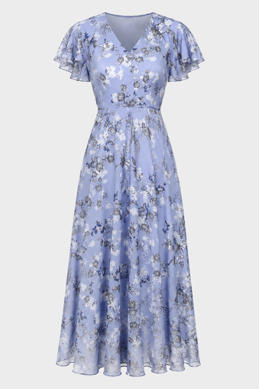 Women's Floral Wedding Maxi | Flutter