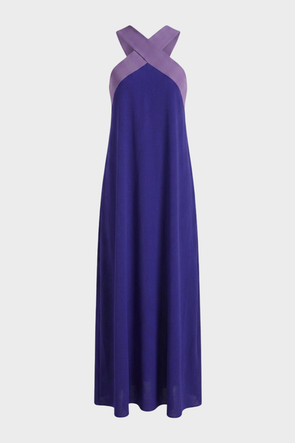 Women's Halter Maxi Dress | Sleeveless