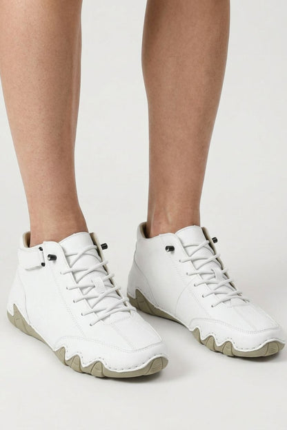 Men's Sneakers with Laces and Profile Sole