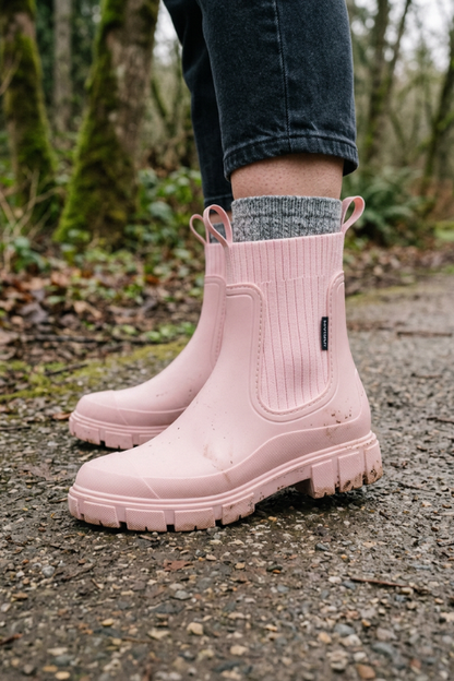 Women's Pull-On Rain Boots | Lug Sole