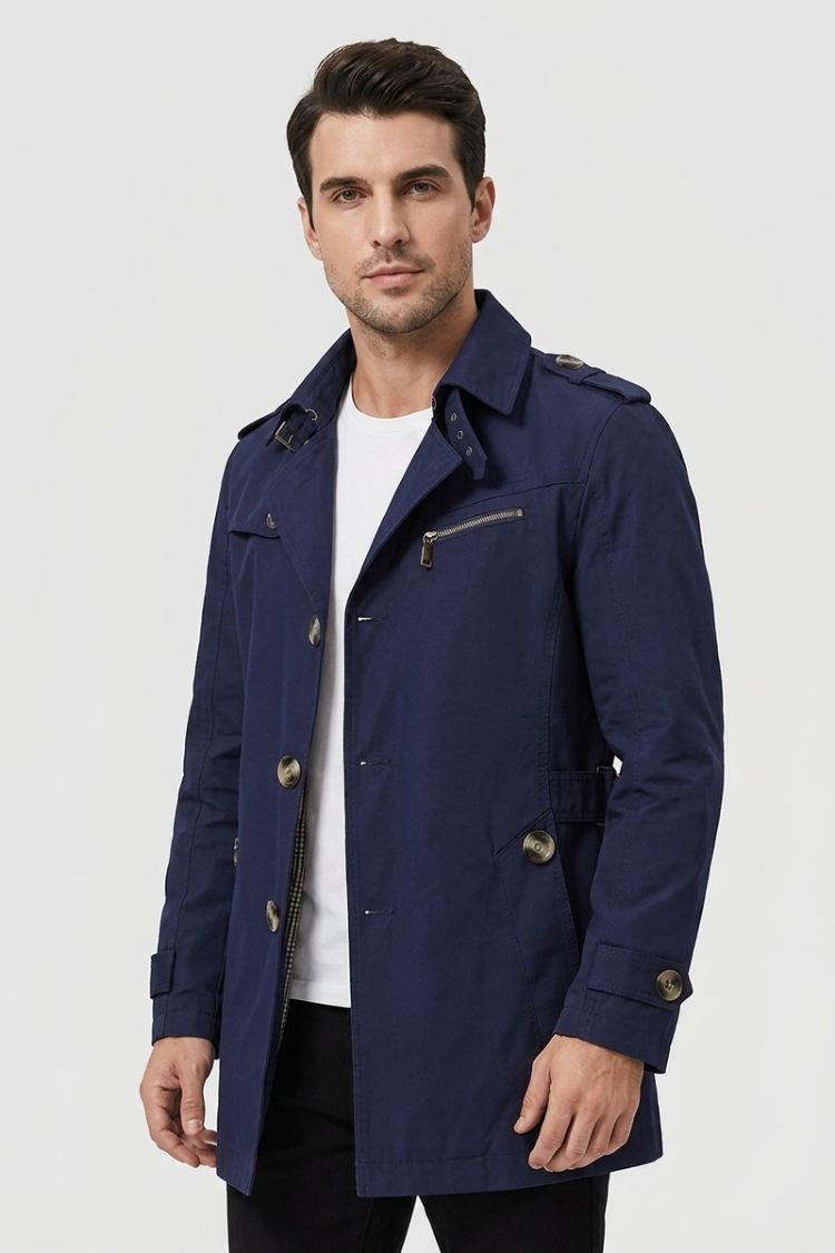 Men's Field Jacket | Double-Breasted