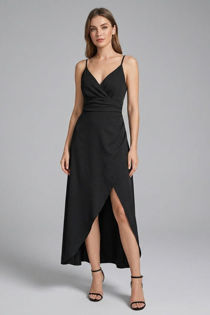 Women's Slip Maxi Dress | V-Neck