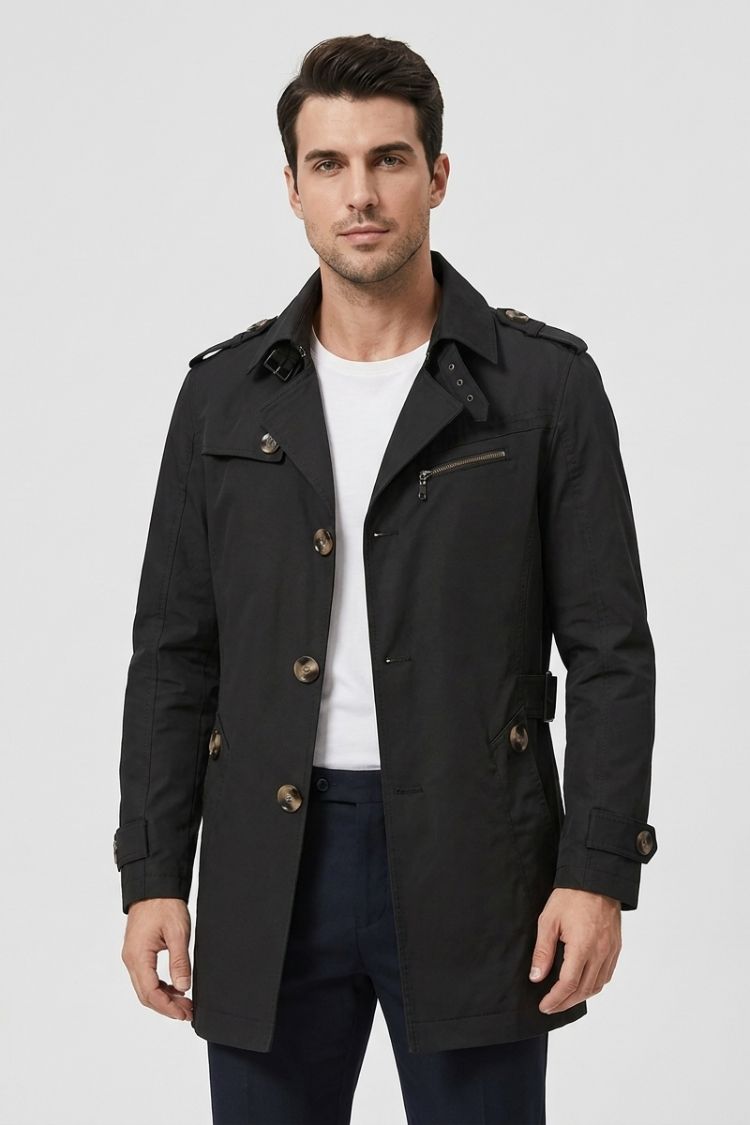 Men's Field Jacket | Double-Breasted
