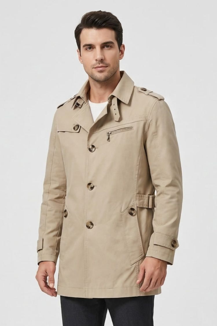 Men's Field Jacket | Double-Breasted