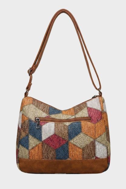 Women's Boho Shoulder Bag | Zip Pockets