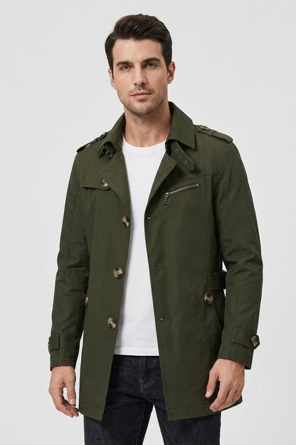 Men's Field Jacket | Double-Breasted