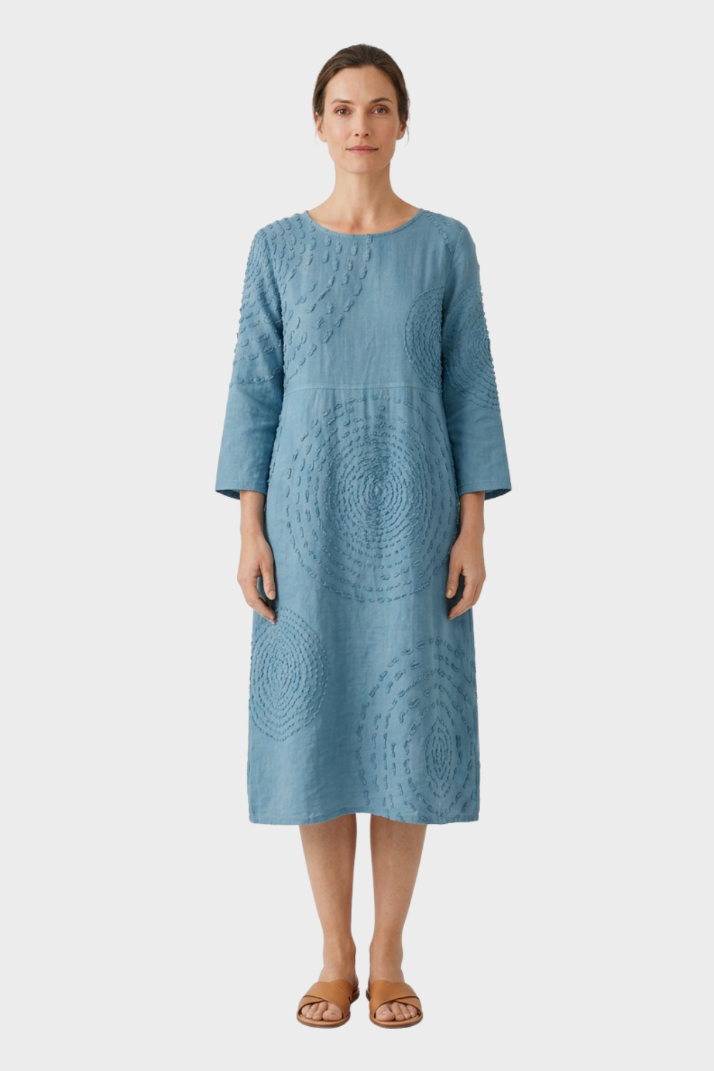 Women's Linen-Look Midi | Textured