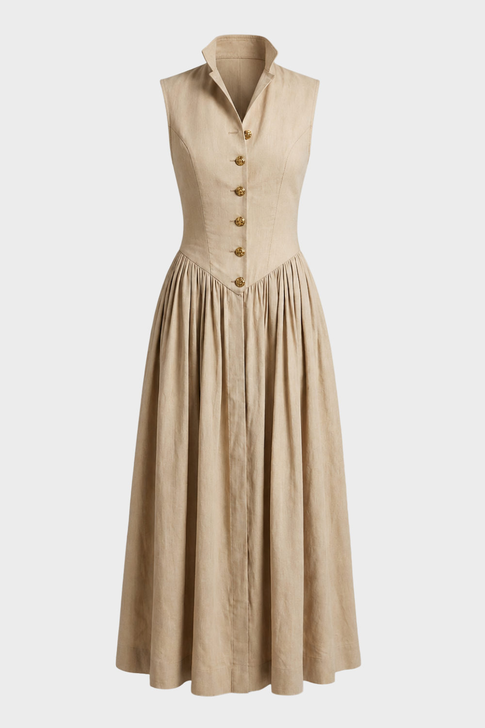 Women's Pleated A-Line Midi | Flare