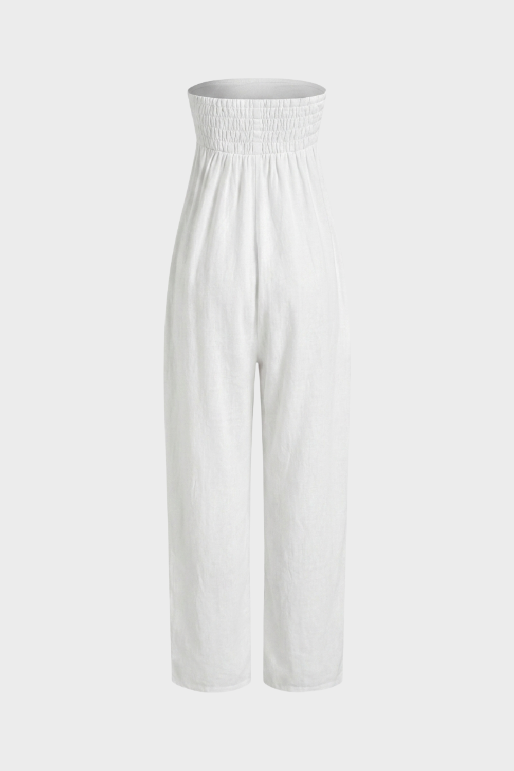 Women's Strapless Jumpsuit | Wide-Leg