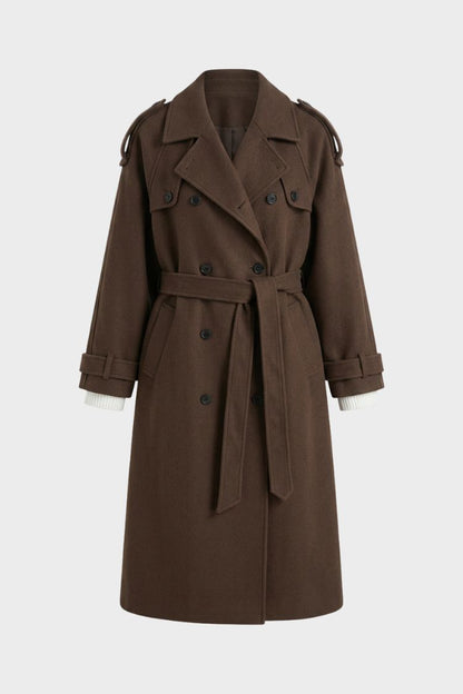 Women's Trench Coat | Waist Belt