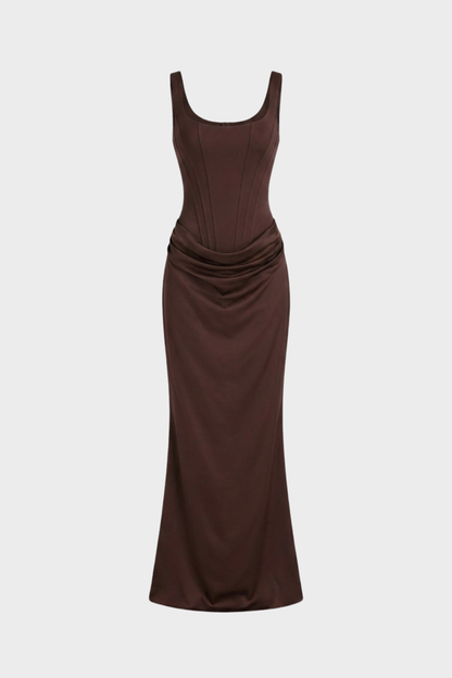 Women's Corset Bodycon Maxi | Backless