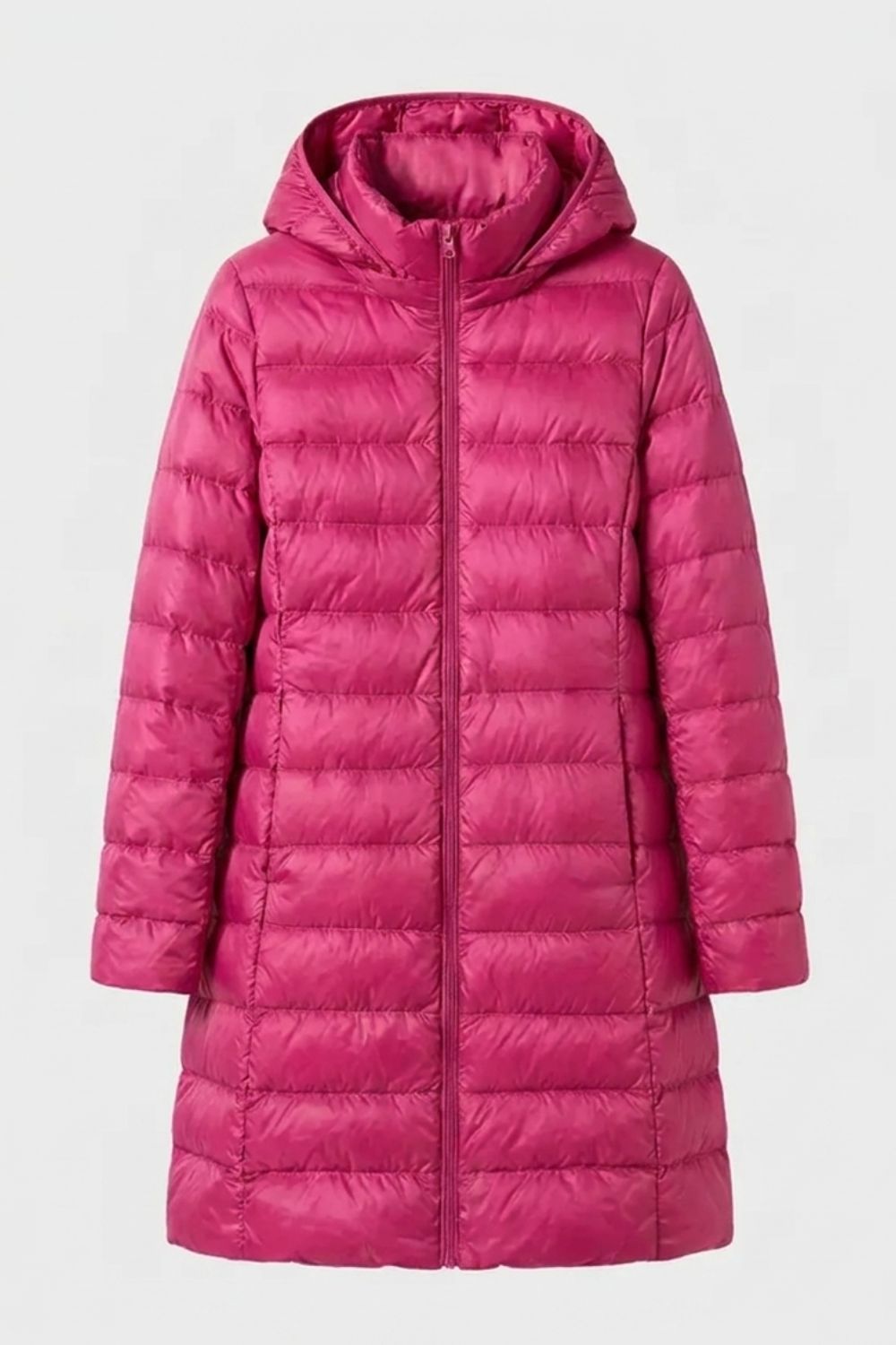 Women's Long Puffer Coat | Hooded