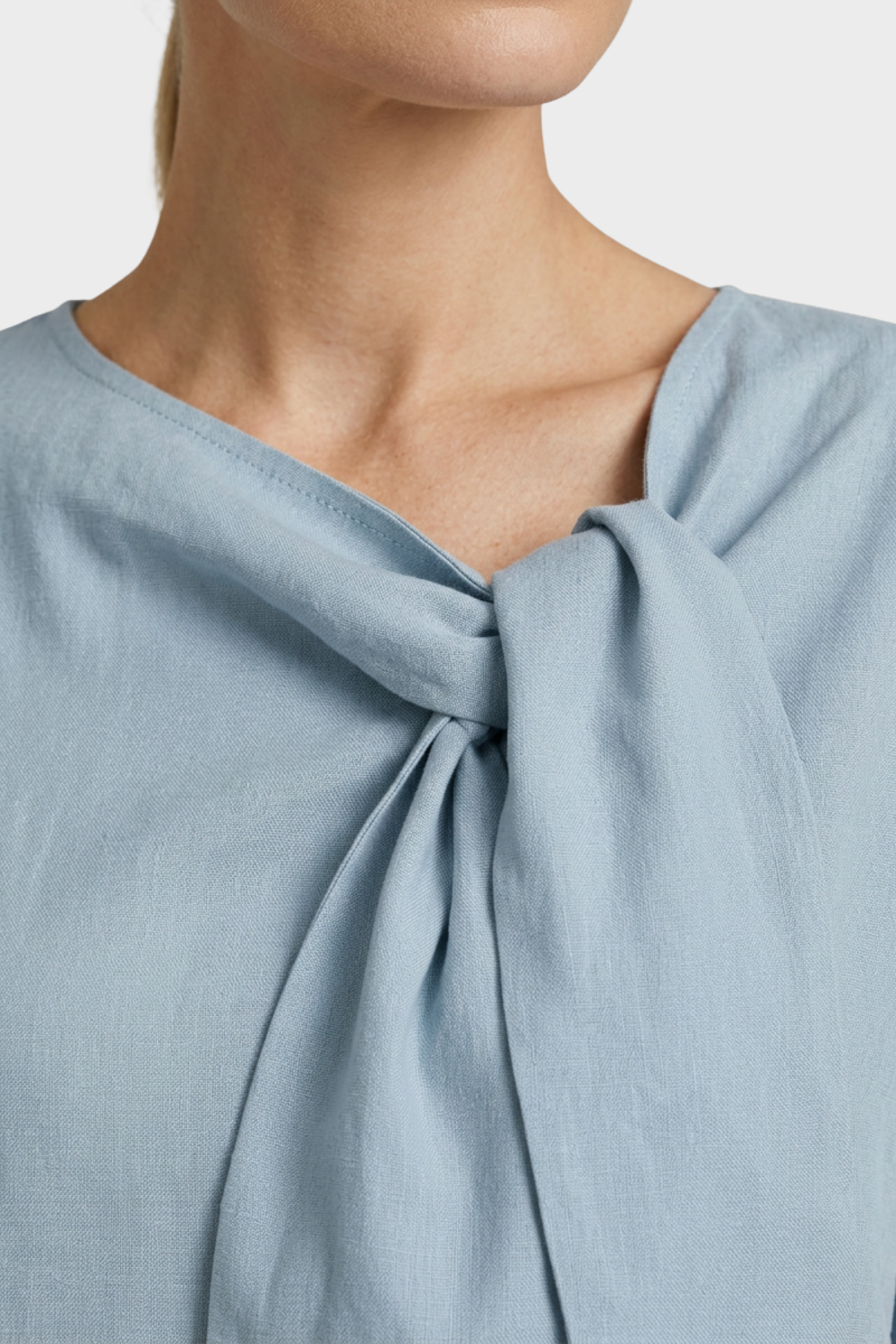 Women's Linen-Look Midi Dress | Knot