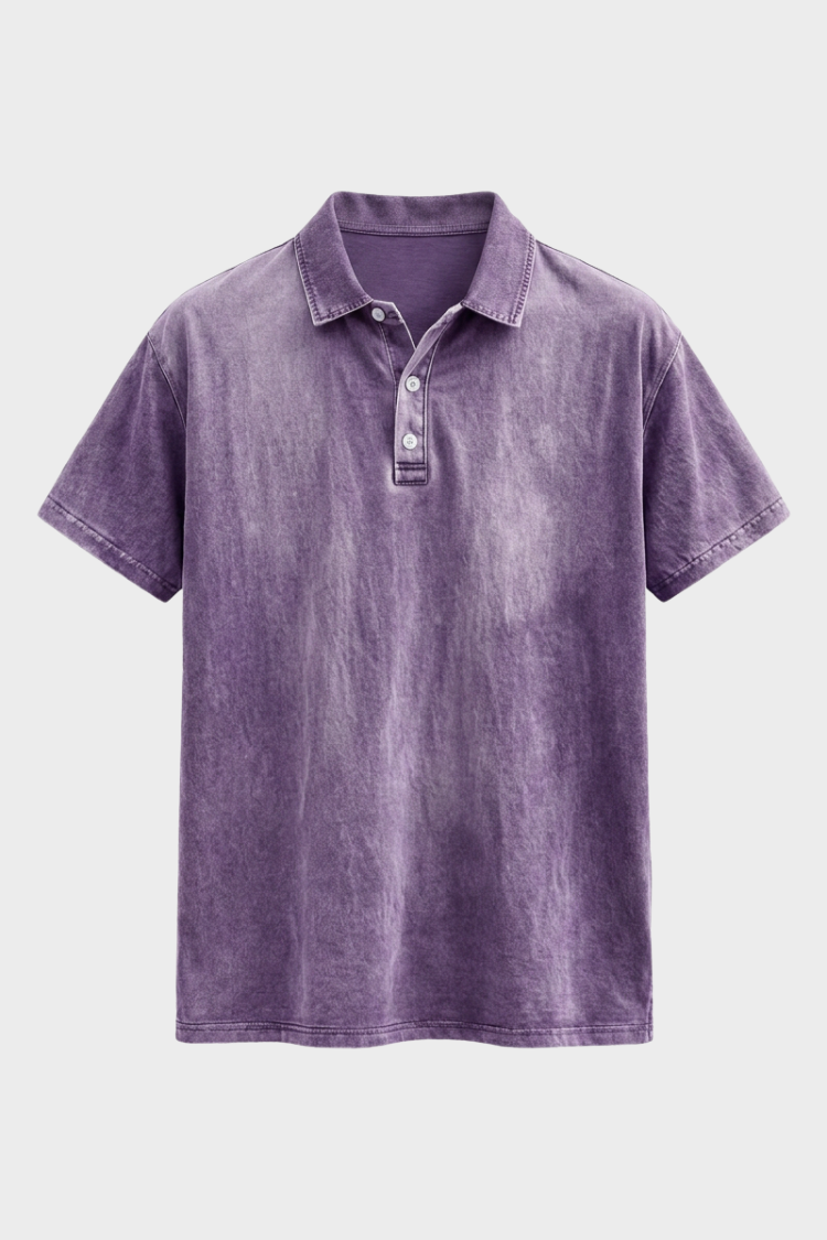 Men's Washed Polo Shirt | Vintage