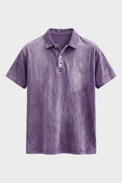 Men's Washed Polo Shirt | Vintage