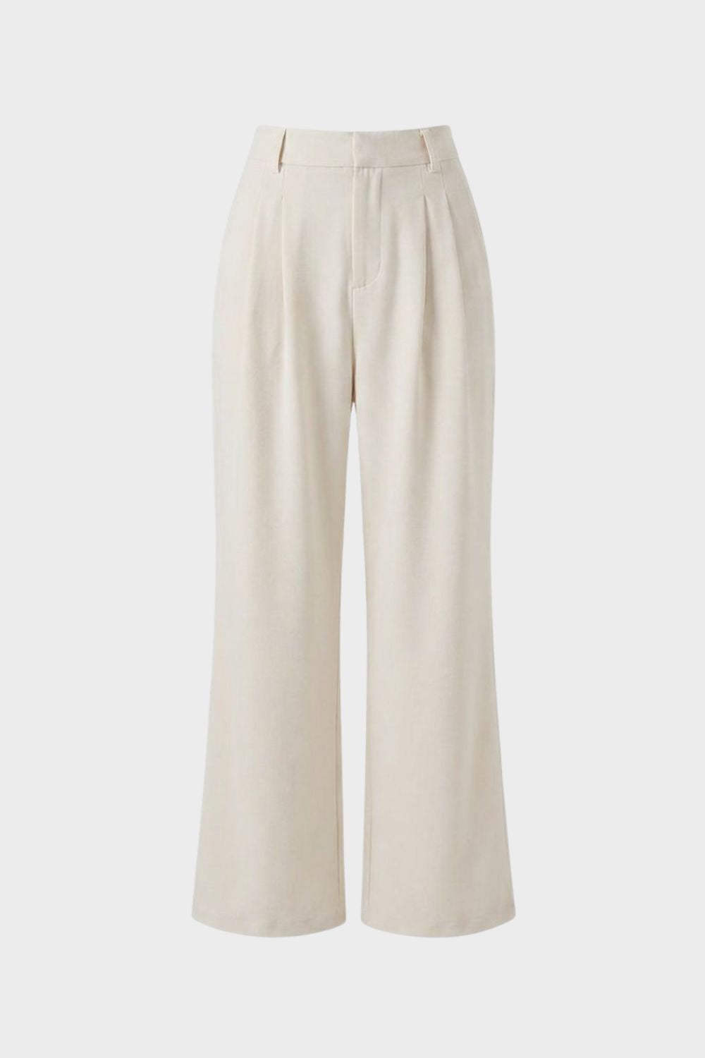 Wide-Leg Trousers for Women with High Waist