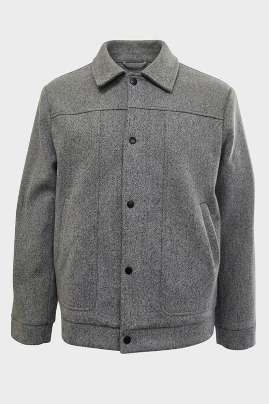Men's Trucker Jacket | Shirt Collar
