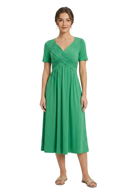Women's Empire Midi | Cross-Front