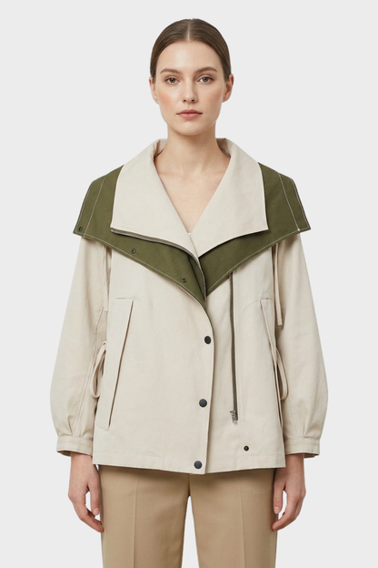 Women's Jacket with Hood and Zip