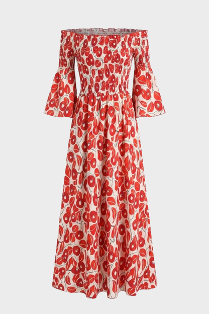 Women's Off-Shoulder Maxi | Smocked