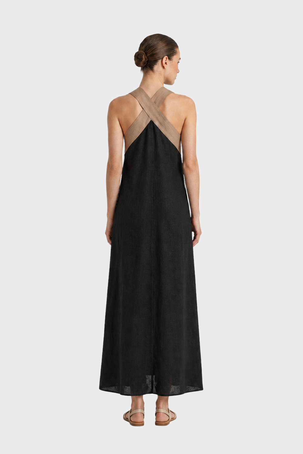 Women's Halter Maxi Dress | Sleeveless