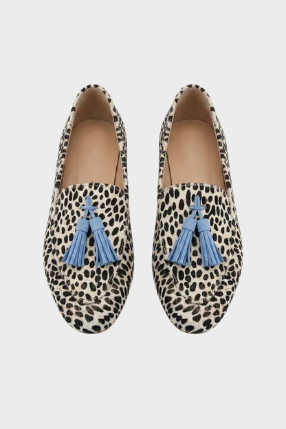 Women's Almond Toe Loafers | Tassel Trim
