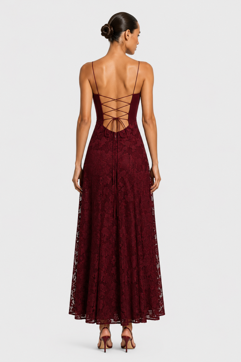 Women's Floral Maxi Dress | Strappy