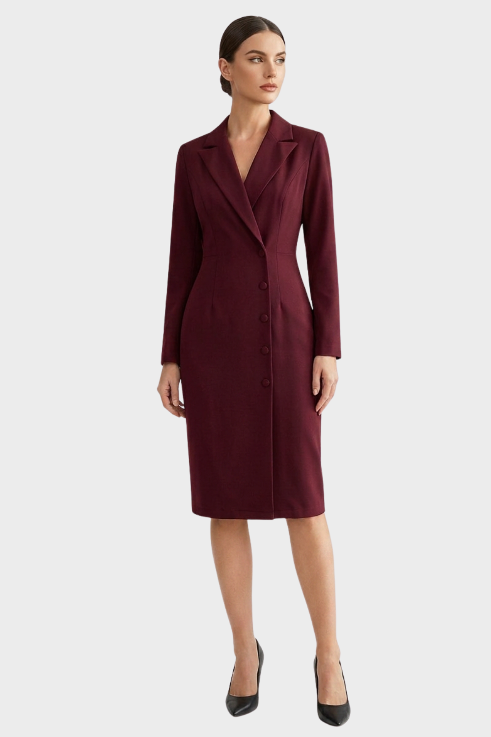 Women's Blazer Midi Dress | Tailored