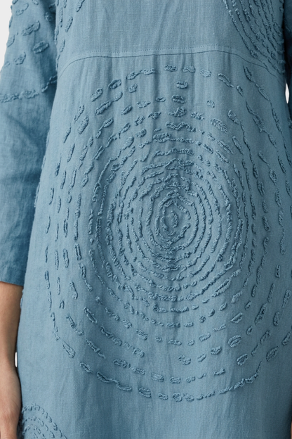 Women's Linen-Look Midi | Textured