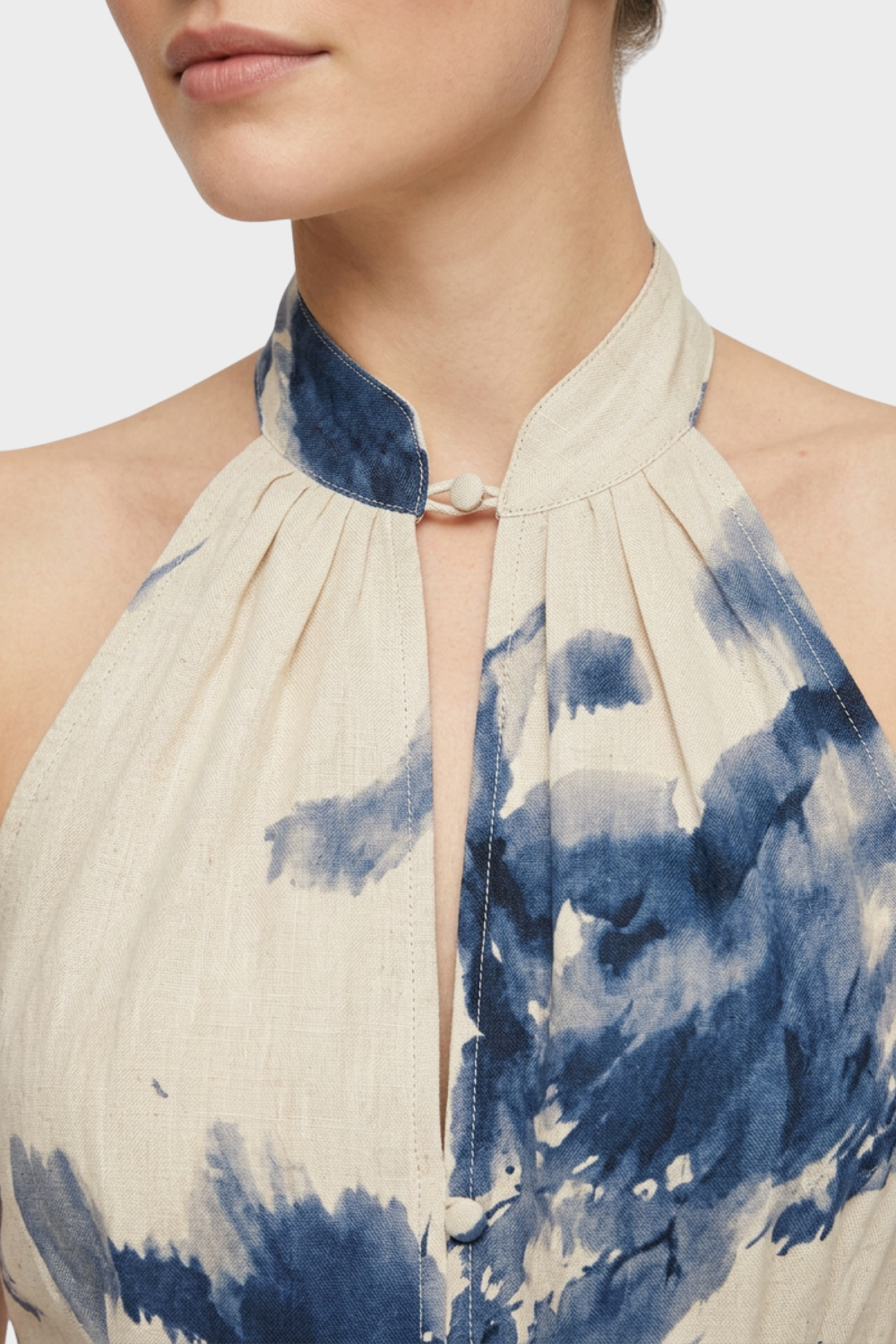 Women's Printed Jumpsuit | Halter Neck