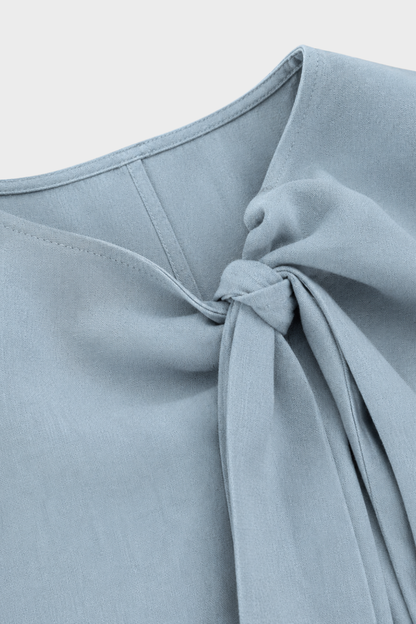 Women's Linen-Look Midi Dress | Knot