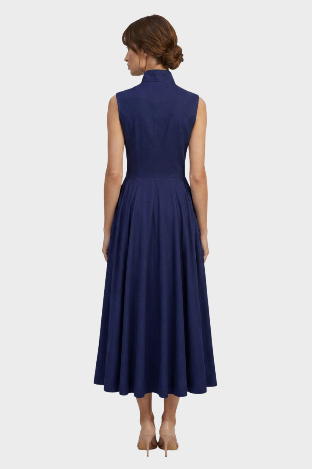 Women's Pleated A-Line Midi | Flare