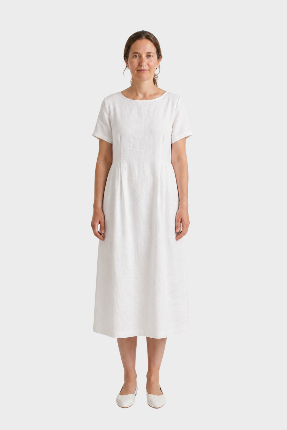 Women's Oversized Linen Maxi | Batwing