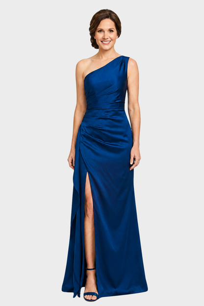 Women's One-Shoulder Maxi | Slit