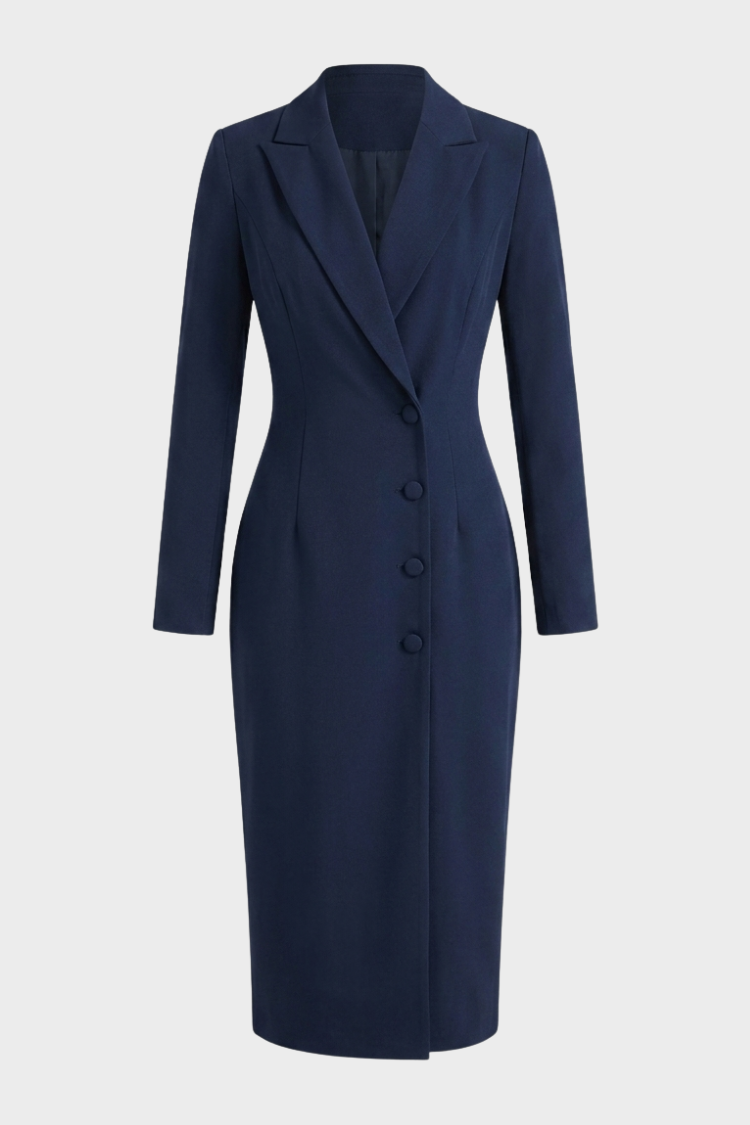 Women's Blazer Midi Dress | Tailored