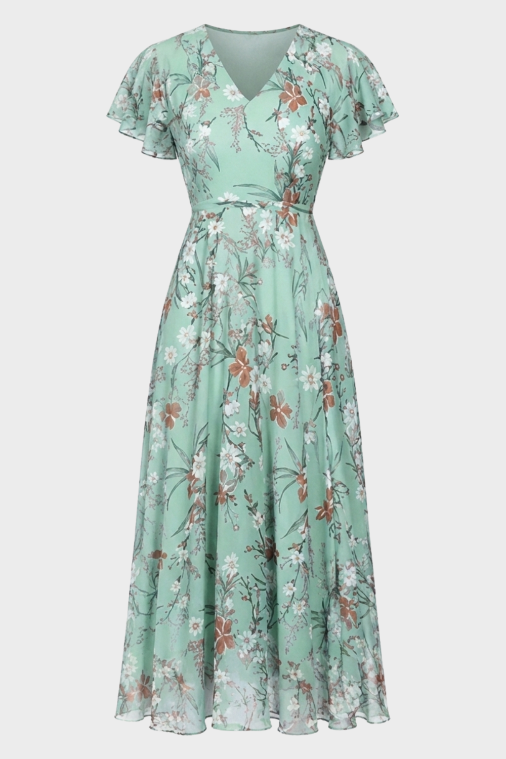 Women's Floral Wedding Maxi | Flutter