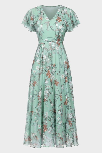 Women's Floral Wedding Maxi | Flutter