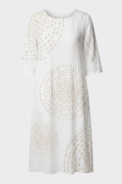 Women's Linen-Look Midi | Textured