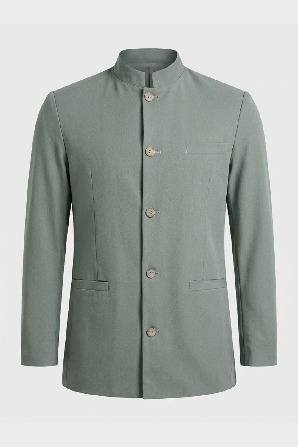 Men's Nehru Collar Blazer | Tailored Fit