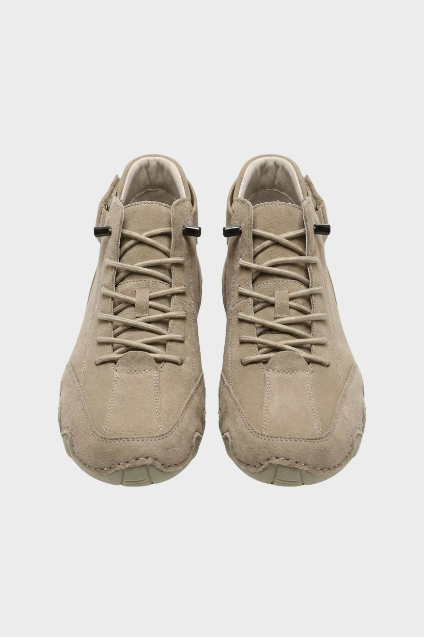 Men's Sneakers with Laces and Profile Sole